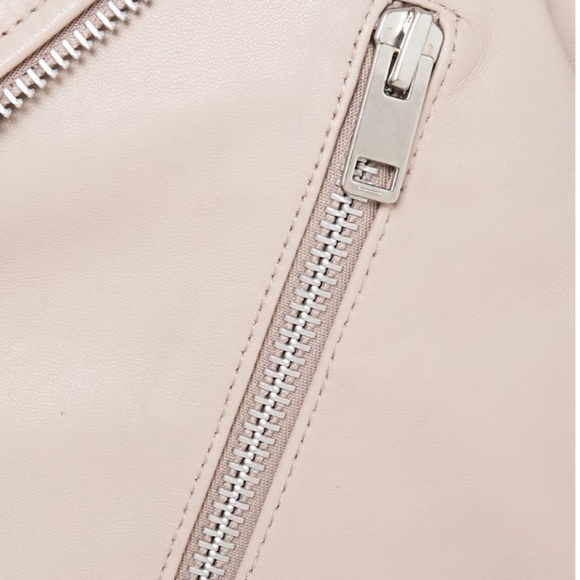 NWOT Walter Baker Kingsley Leather Biker Jacket Size XS - Picture 6 of 9